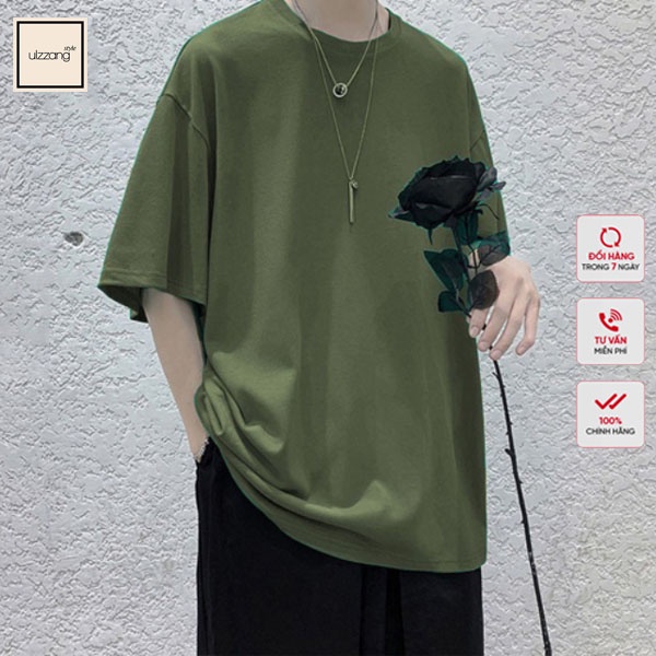 Áo Thun Nam Nữ Oversize Tay Lỡ