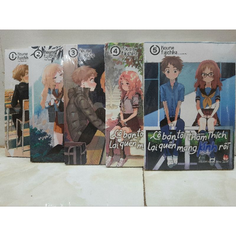 Cô Bạn Tôi Thầm Thích Lại Quên Mang Kính Rồi - Combo 1-8 - Tặng Kèm Standee Ivory -Tntmanga