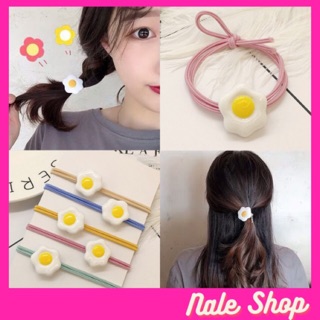 Dây buộc Tóc Hình Trứng Ốp La cute