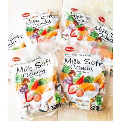 Kẹo dẻo candy trái cây thái lan 320g 70 viên đến 100v