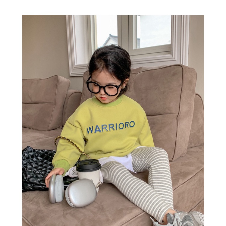 Áo Sweater chữ nổi cho bé A887