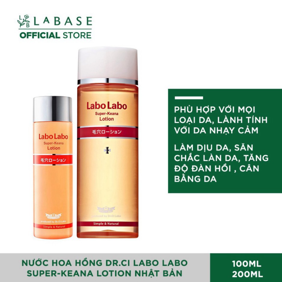 Nước Hoa Hồng Dr.Ci Labo Labo Toner Super-Keana Lotion Nhật Bản Z64