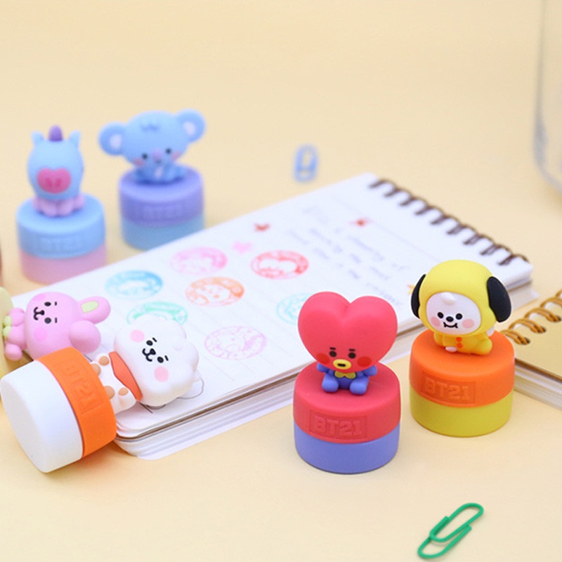 BT21 Baby Figure Stamp x Royche Official Goods