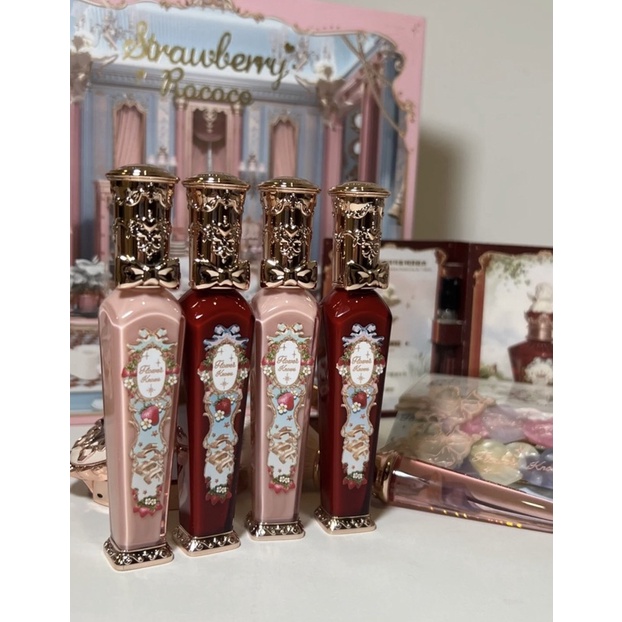 Son kem FLOWER KNOWS dòng Strawberry Rococo 3.5ml không phai màu