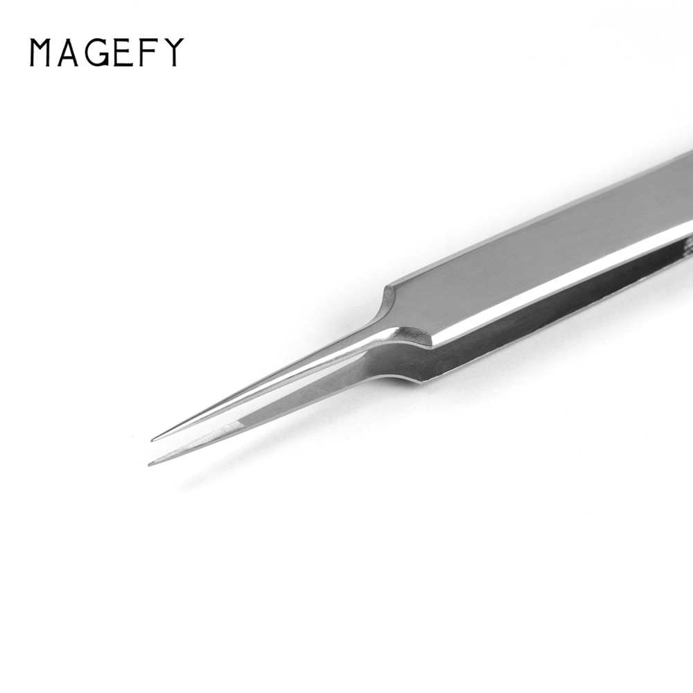 Set 5 cây nặn mụn và nhíp MAGEFY cho mụn đầu đen trứng cá cám bằng thép không gỉ