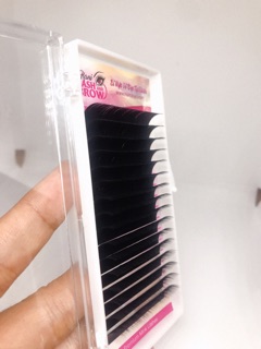 Lông mi khay volume độ cong D - mi khay volume mềm mịn - Hani
