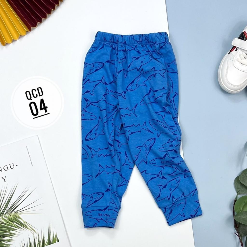 Quần dài bé trai, quần dài cotton bé trai chất mềm mát, size 1-5 - SUNKIDS