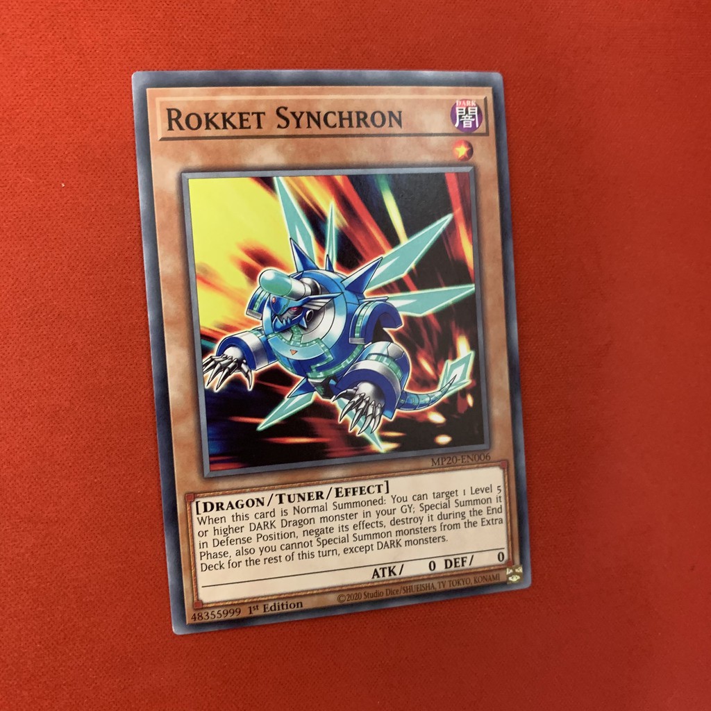 [EN-JP][Thẻ Bài Yugioh Chính Hãng] 'Rokket Synchron'