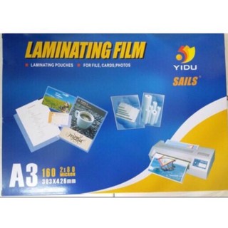 Nhựa ép plastic A3 100mic YIDU - Hộp 100 tờ