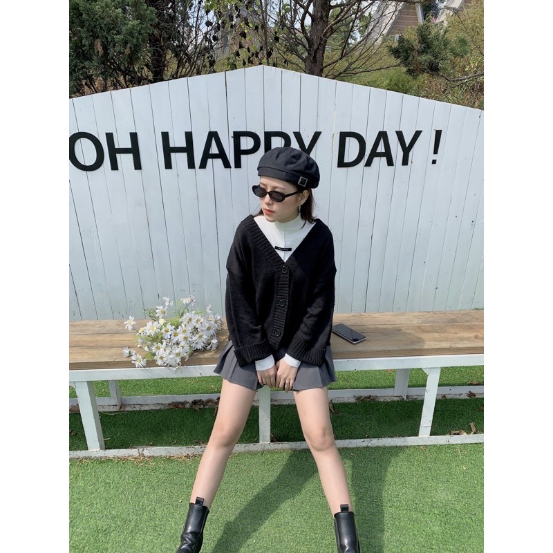 Oli cardigan - Áo Cardigan len basic dáng dài | BigBuy360 - bigbuy360.vn