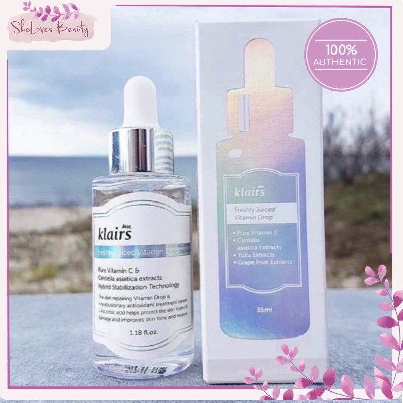 Tinh Chất Vitamin C dành da nhạy cảm Klairs Freshly Juiced Vitamin Drop