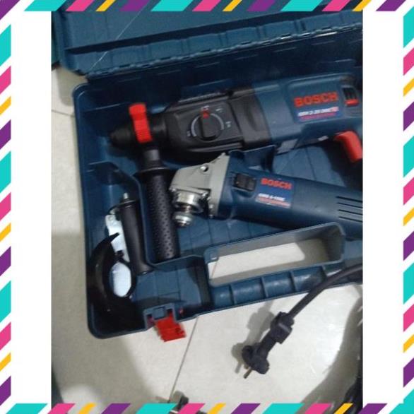 Combo Máy khoan bê tông Bosch và Máy cắt cầm tay Bosch . .