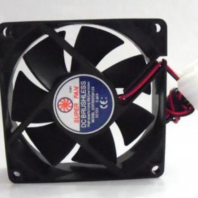 Quạt tản nhiệt 8cm cho case máy tính
