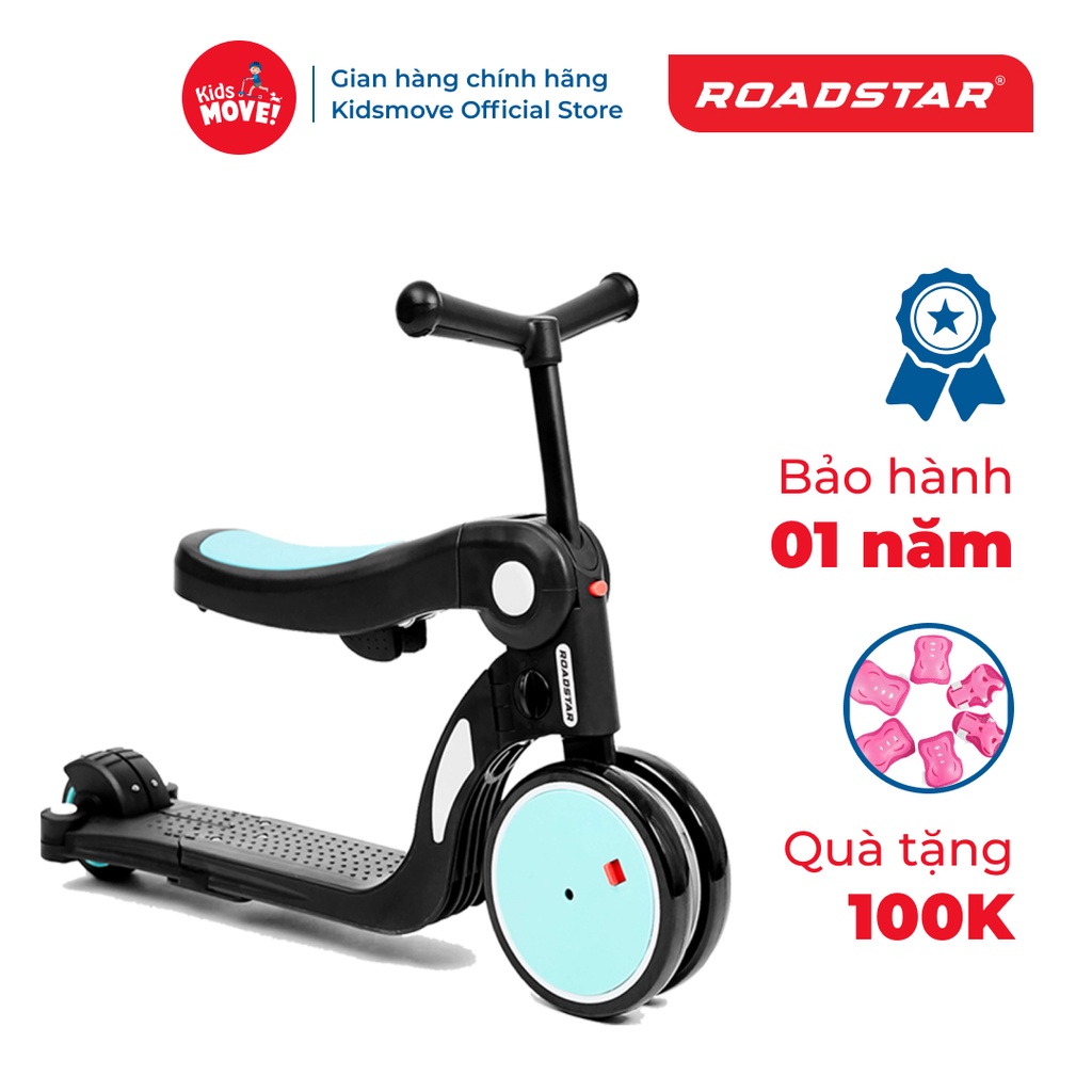 ♂❃Xe trượt scooter đa năng 5 trong 1 ROADSTAR cho bé từ 1-6 tuổi chính hãng tiêu chuẩn châu Âu