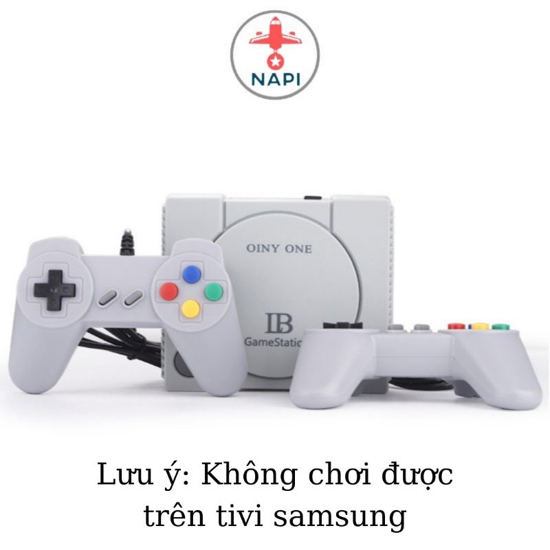 Máy chơi game cầm tay 4 nút 628 trò chơi 2 người mini HD TV NES FC Sega