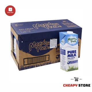 Thùng 12 Hộp Sữa Meadow Fresh Nguyên Kem 1L thumbnail