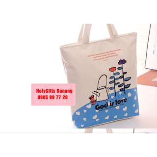 TÚI TOTE GOD IS LOVE