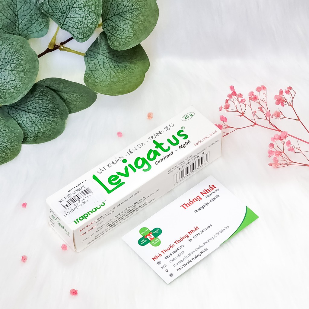 Kem bôi da Levigatus 20g -  Hỗ trợ làm lành vết thương, mờ sẹo