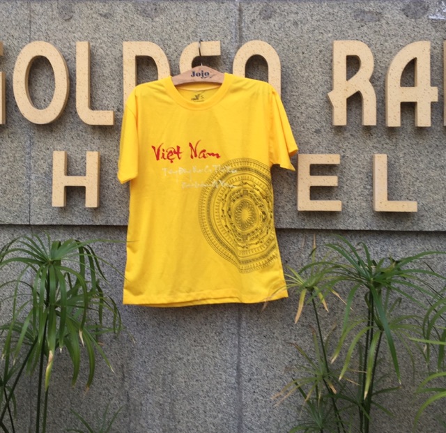 Áo Thun Nam Nữ Du Lịch In Trống Đồng Việt Nam Size S - Lucky Girl shop