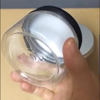 Hủ nhựa nắp nhôm vặn 150ml 3 màu sang trọng kt 7x5cm