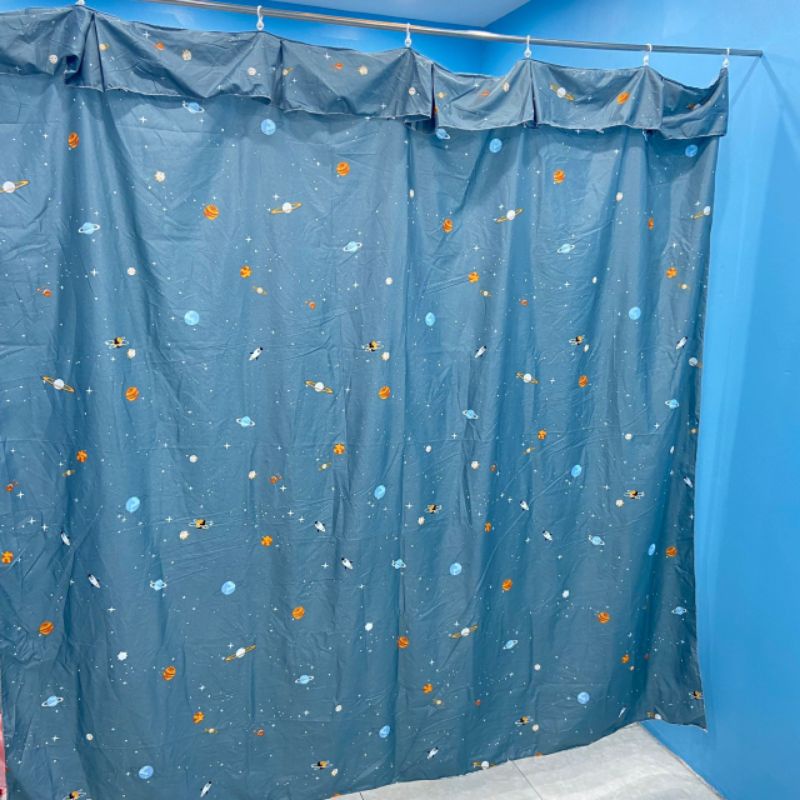 RIDO - Rèm cửa. Ngăn phòng .( tặng dây cheo theo kt rèm)che nắng có móc treo sẵn tiện lợi ""( IB Đặt hàng Theo yêu Cầu)