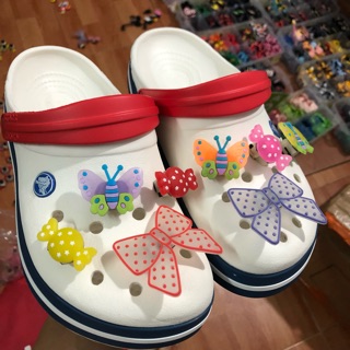 Jibbitz nút cài dép- charm - sticker - icon trang trí dép Croc.s đèn neon D1-D10. Shop ship từ 10 sản phẩm trở lên