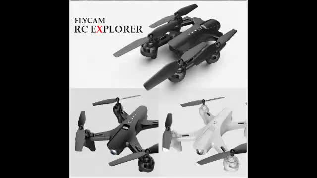 Flycam mini RC Explorer, máy bay điều khiển từ xa camera 4K/1080P/12Mpx, chịu va đập, giữ độ cao | BigBuy360 - bigbuy360.vn