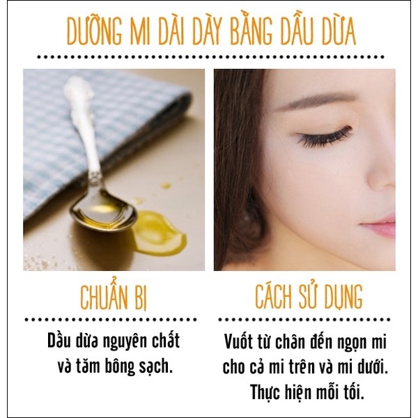 Mascara Dầu Dừa Dưỡng Mi Dài Tự Nhiên Handmade