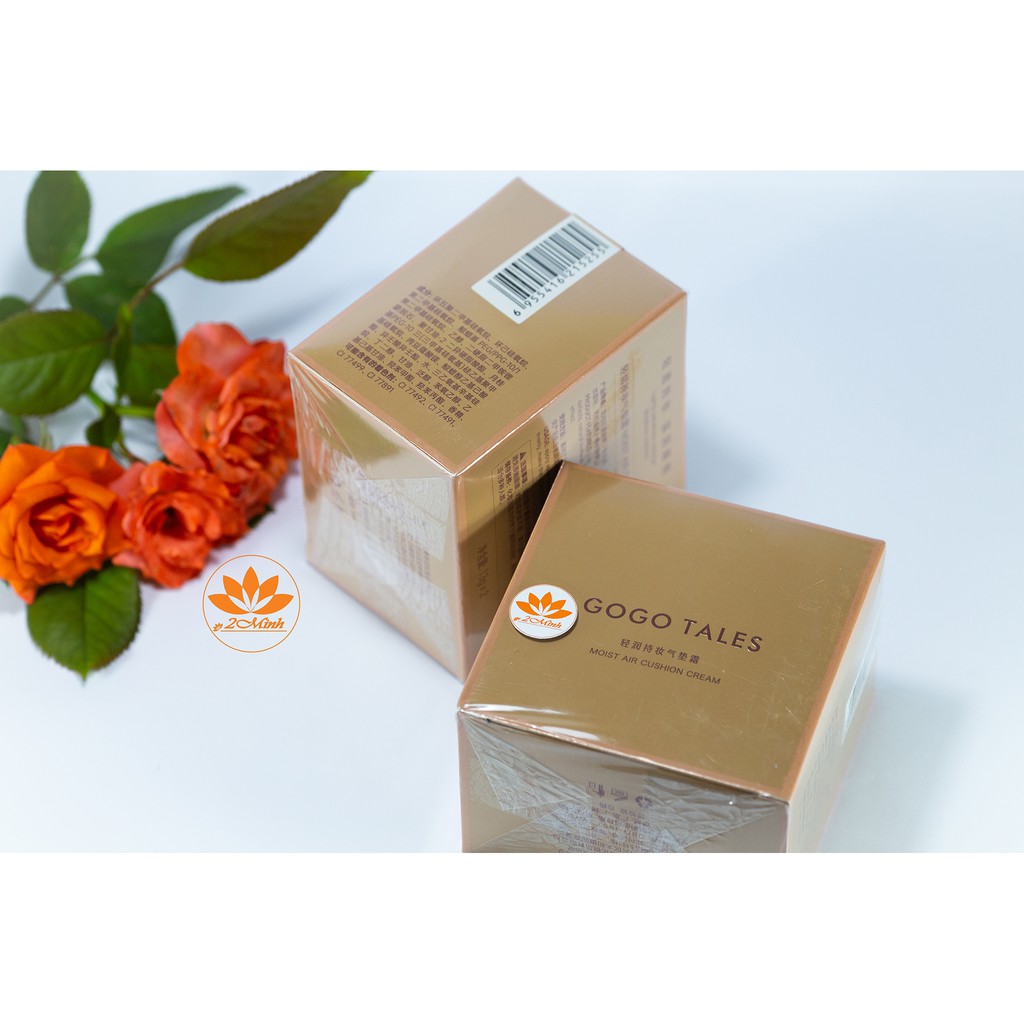 GOGO TALES - Cushion Moist Air Cushion Cream - Phấn nước che khuyết điểm kiềm dầu dưỡng da | BigBuy360 - bigbuy360.vn