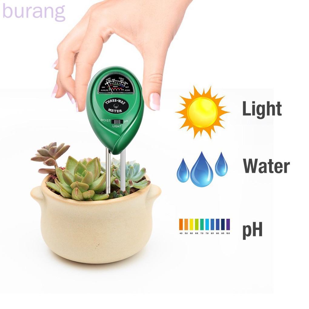 Thiết bị đo độ ph của đất 3 trong 1 tiện dụng