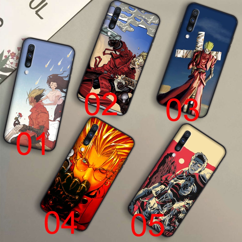 Ốp Điện Thoại Silicon Hình Anime Trigun Cho Samsung Galaxy A10 A30 A40 A50 A70 A9 A8 A7 A6 Plus No108