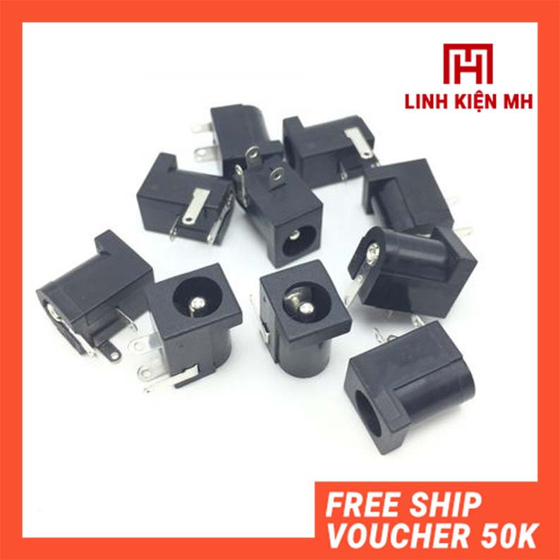 Combo 5 Jack DC Cái 5.5 x 2.1 mm