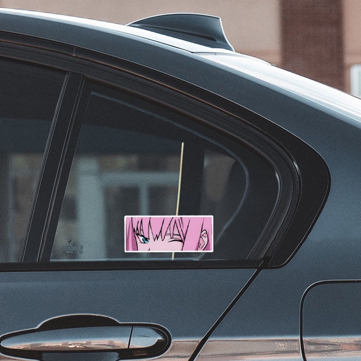 1 Bộ JDM Sticker phản quang Xe máy Decal dán trang trí Đề can phong cách Janpanese