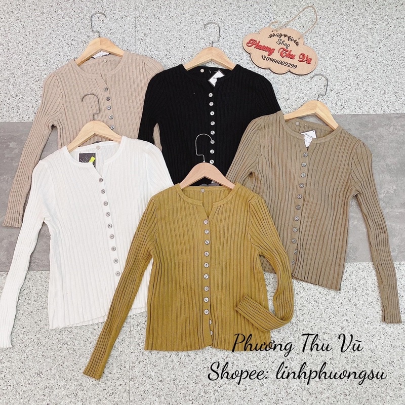 Áo len khuy dài tay chất siêu đẹp - Áo len Bassic hàng Loại 1 QC - Ảnh thật tự chụp | BigBuy360 - bigbuy360.vn