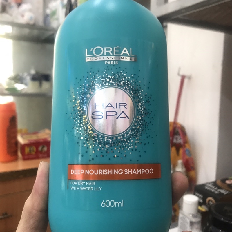 Dầu gội suôn mượt L'Oreal Professional Hair Spa Deep Nourishing 600ml