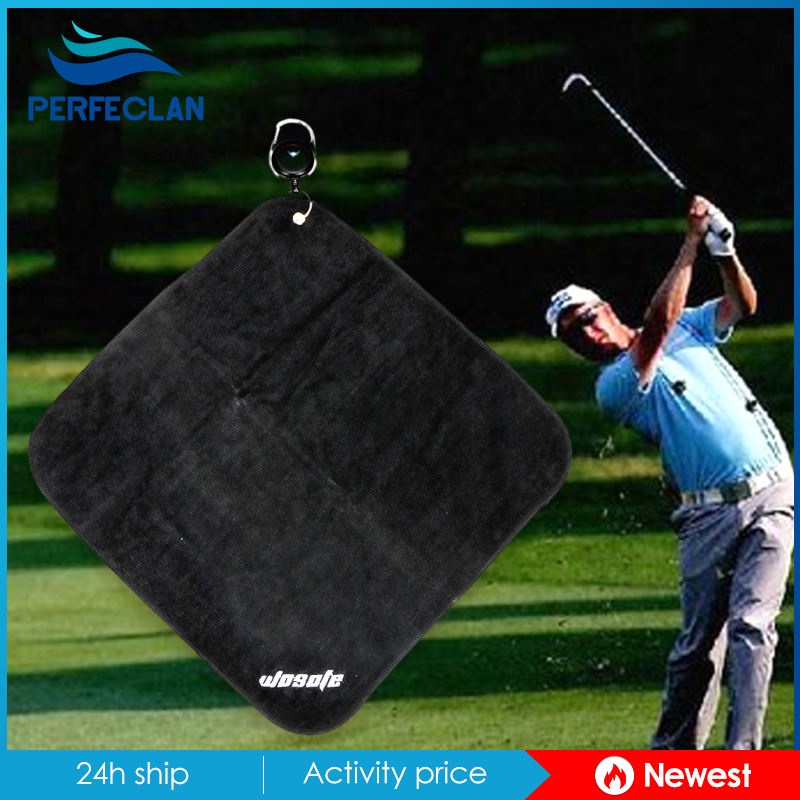 Khăn Lau Gậy Đánh Golf Bằng Sợi Micro Thấm Hút Mồ Hôi 12 Inches