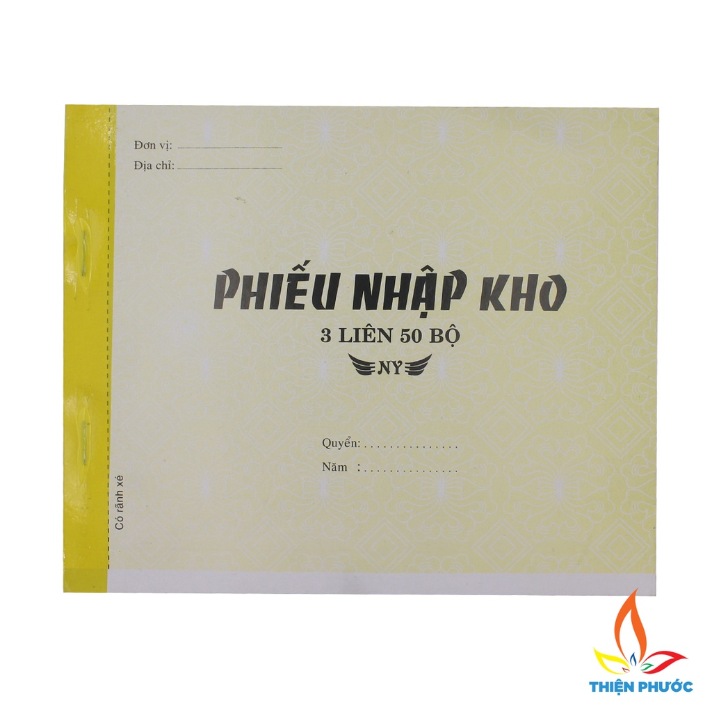 Phiếu xuất nhập kho A4 3 liên 25x20mm, Xấp 150 tờ SUKADO