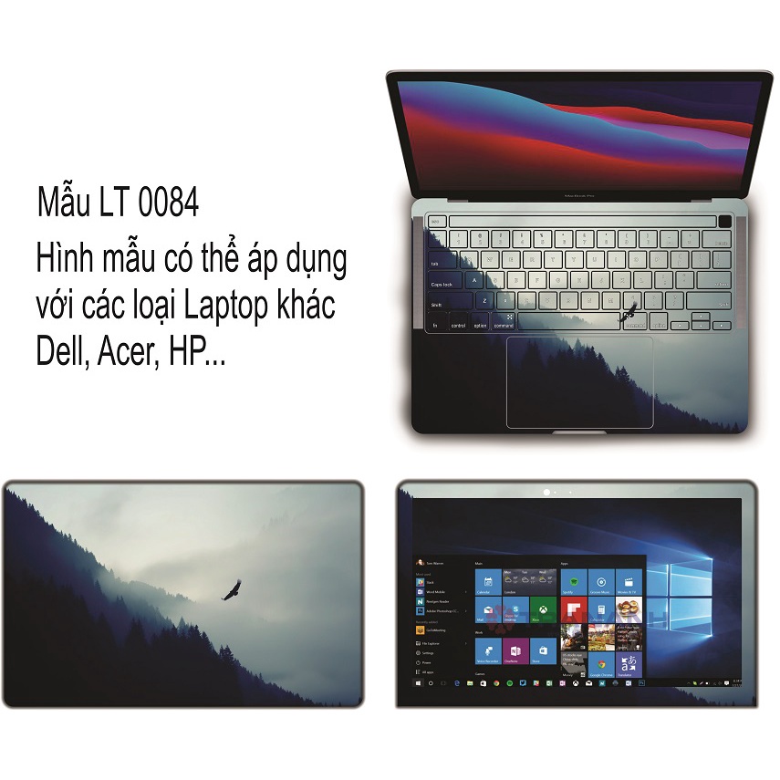 Miếng Dán Skin Laptop - Decal Dán cho Dell, Hp, Asus, Lenovo, Acer, MSI, Surface,Vaio, Macbook 15 6 inch MD 45 LUXSKEEN