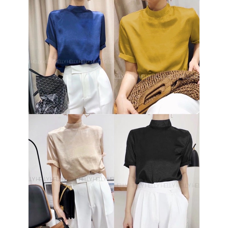COMBO 2 ÁO LỤA BẤT KỲ | HELLY SHOP