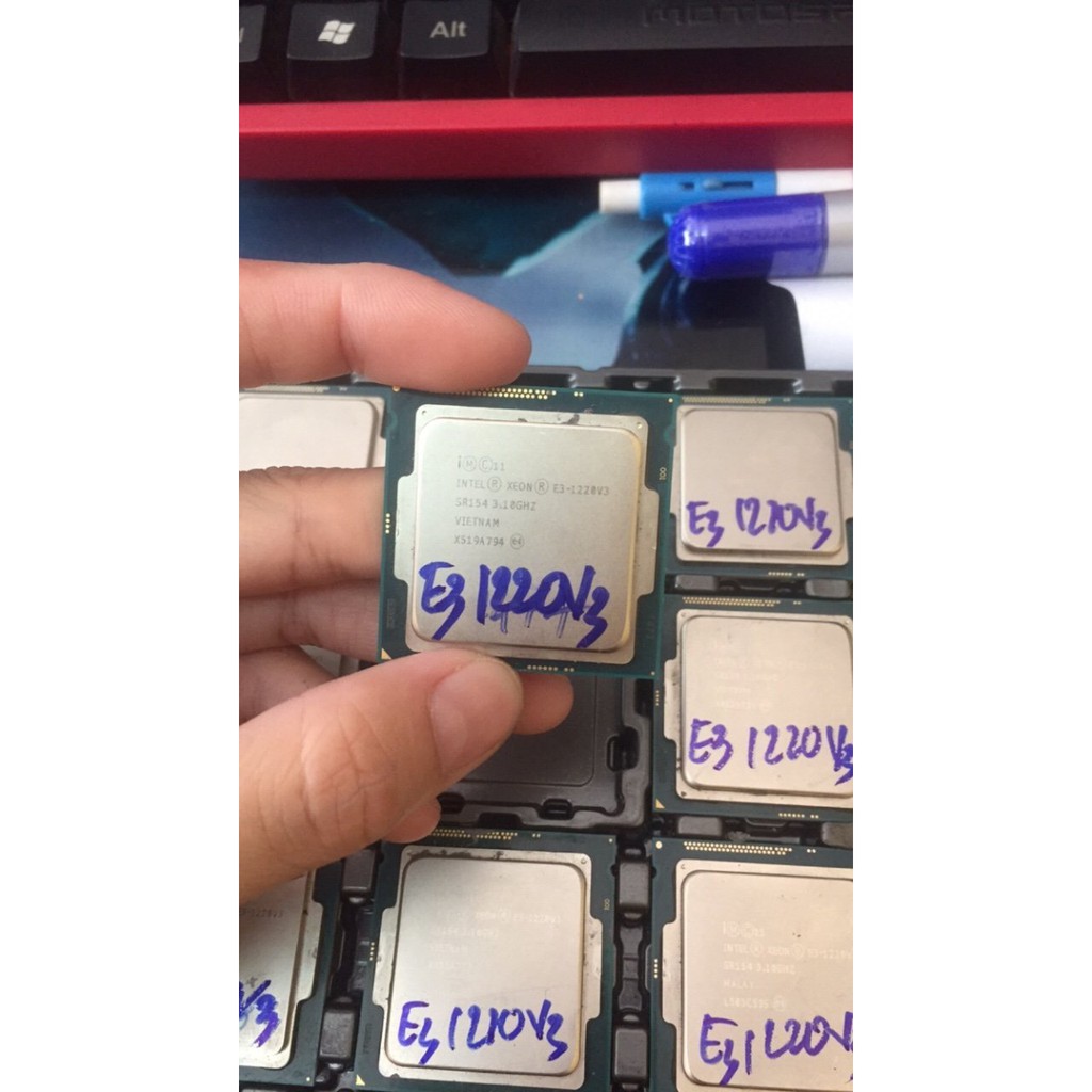 CPU XEON E3 1220V3 (4 nhân/ 4 luồng)