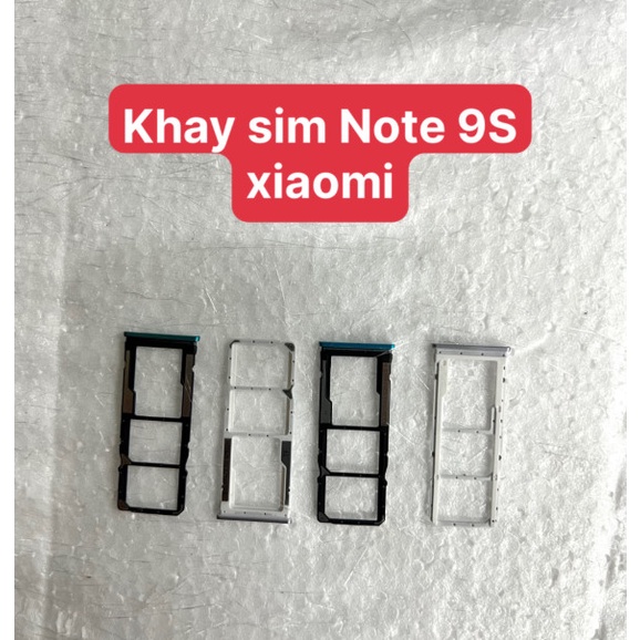 Khay sim redmi Note 9s xiaomi