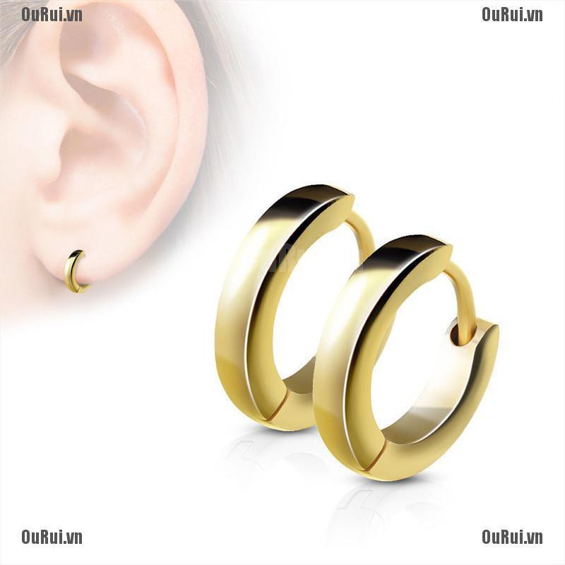 Khuyên Tai Dạng Kẹp Bằng Thép Không Gỉ Thời Trang Cho Nữ