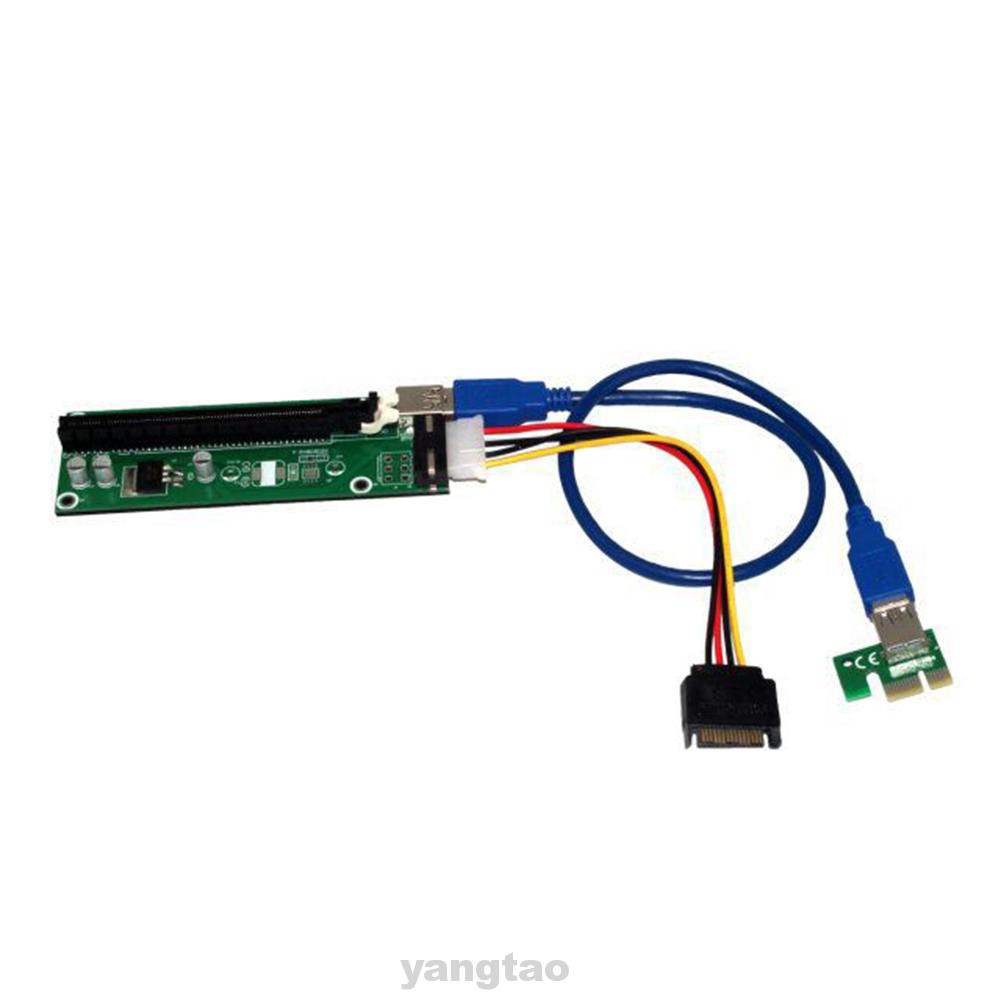 Practical Computer Accessories USB SATA Efficient Connect 60cm 1X To 16X Graphics Extension Cable