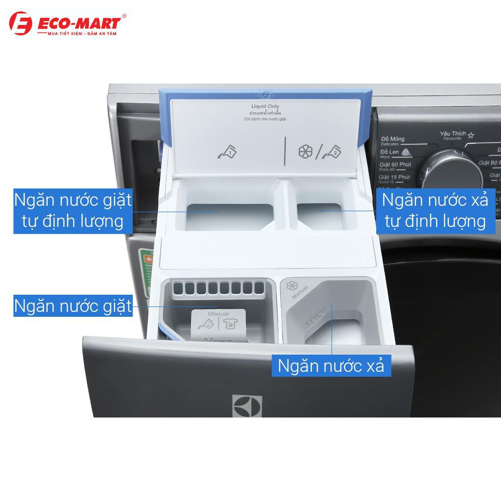 Máy giặt Electrolux 11kg Inverter màu sám bạc EWF1141SESA