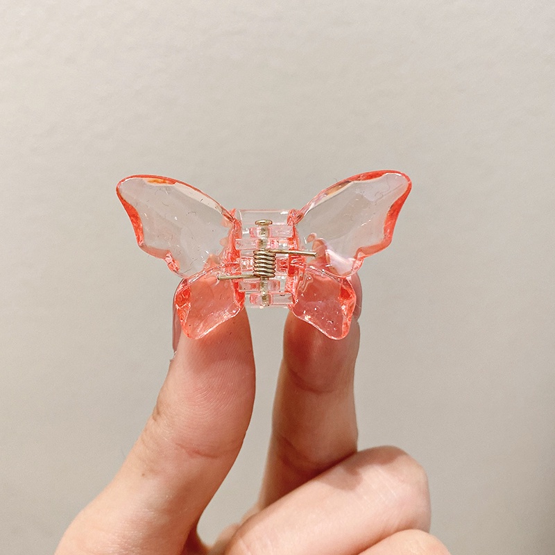 Kẹp Tóc Hình Nơ Trong Suốt Đính Đá Pha Lê Xinh Xắn