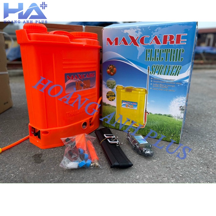 Bình Phun Xịt Điện 20L Maxcare MC-20D , Hàng Chính Hãng