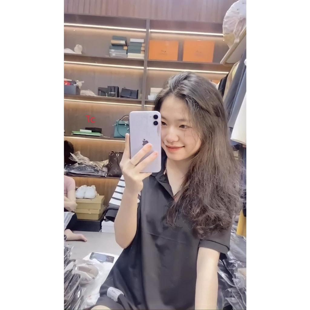 Áo polo thom nam nữ 4 vạch tay