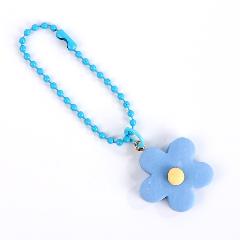 Dây Buộc Tóc Gắn Móc Khóa Hình Hoa Dễ Thương Jp5