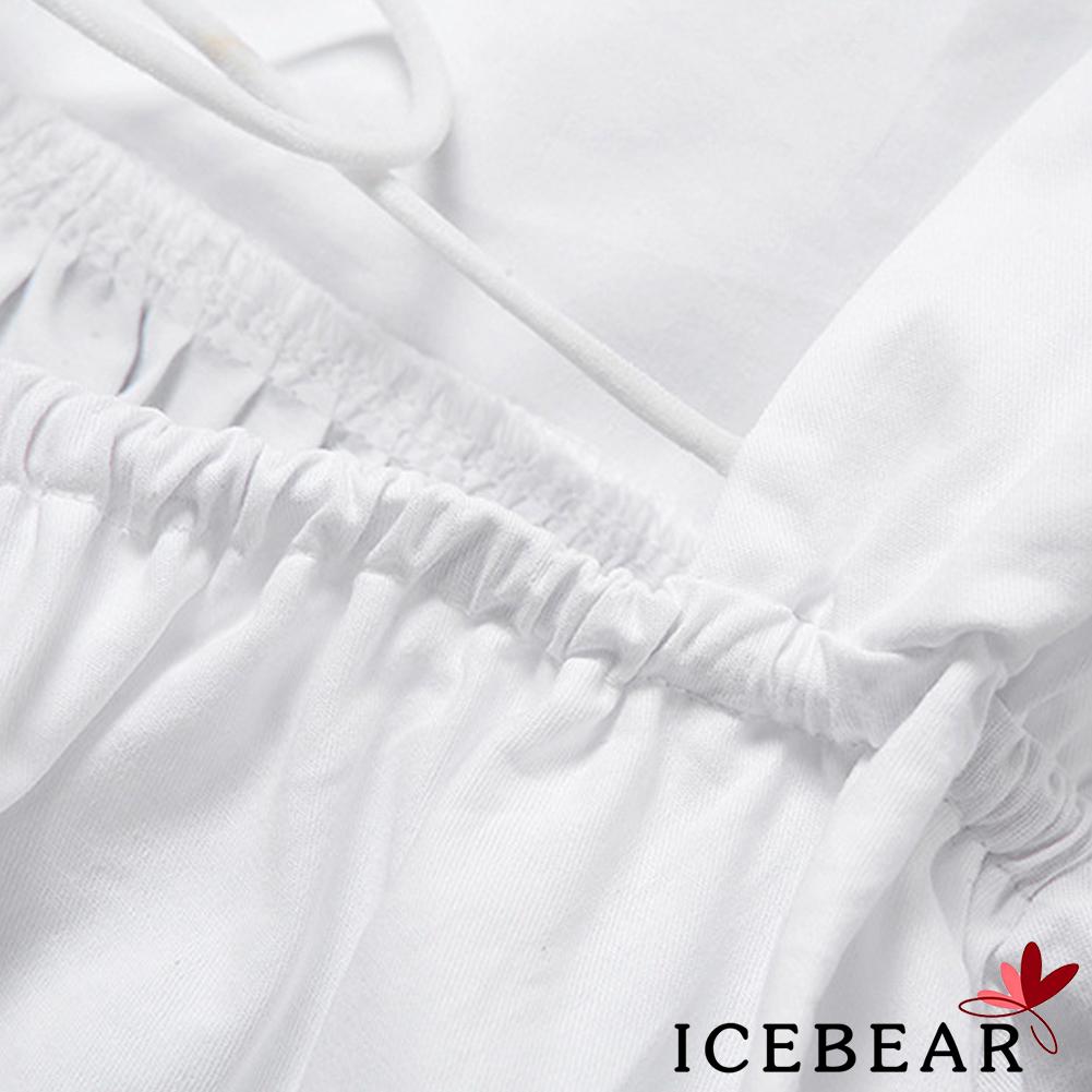 Đầm Tay Ngắn Màu Trơn Thiết Kế Hở Lưng Quyến Rũ Cho Nữ