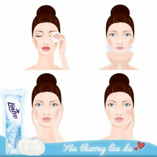 Bông tẩy trang Linteo